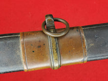 CONFEDERATE BOYLE & GAMBLE FOOT OFFICERS SWORD AND PARTIAL SCABBARD