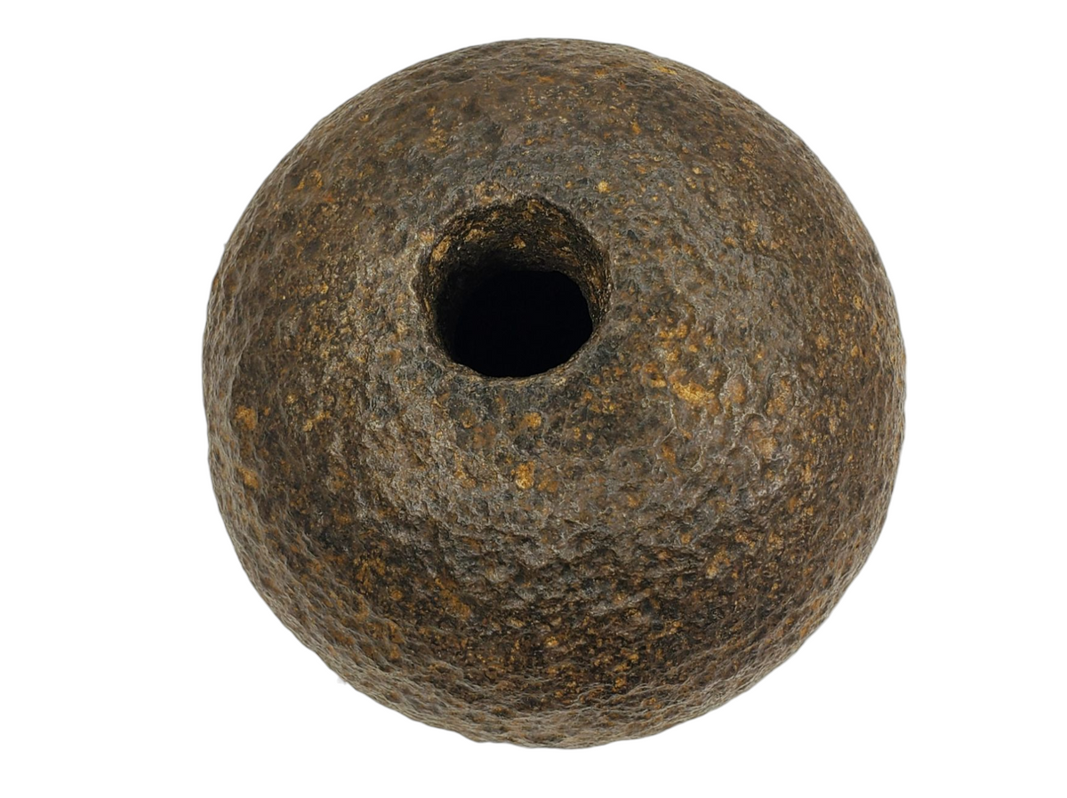 EXCAVATED FEDERAL 12lb WOOD FUSE CANNONBALL – 1st Alabama Cavalry