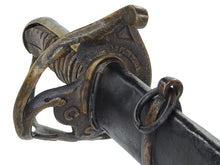 NASHVILLE PLOW WORKS CAVALRY OFFICERS SWORD AND SCABARD