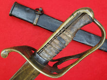 NASHVILLE PLOW WORKS CAVALRY OFFICERS SWORD AND SCABARD