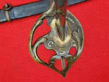 NASHVILLE PLOW WORKS CAVALRY OFFICERS SWORD AND SCABARD