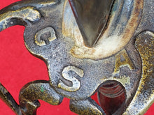 NASHVILLE PLOW WORKS CAVALRY OFFICERS SWORD AND SCABARD