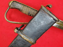 NASHVILLE PLOW WORKS CAVALRY OFFICERS SWORD AND SCABARD