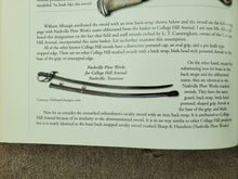 NASHVILLE PLOW WORKS CAVALRY OFFICERS SWORD AND SCABARD