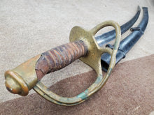 AMES M1860 CAVALRY SWORD AND SCABBARD WITH 1865 DATE