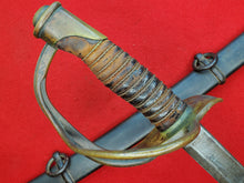 AMES M1860 CAVALRY SWORD AND SCABBARD (1863)