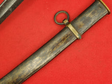 CONFEDERATE STATES ARMORY KENANSVILLE TYPE II CAVALRY SWORD AND SCABBARD