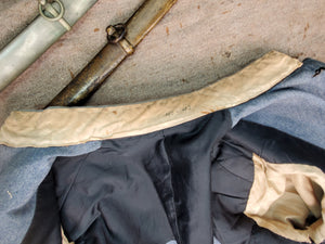 UNITED CONFEDERATE VETERANS UCV UNIFORM WITH FORREST CAVALRY CORP BADGE AND SOUTHERN CROSS OF HONOR