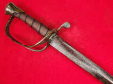 CONFEDERATE STATES ARMORY KENANSVILLE TYPE I CAVALRY OFFICER'S "CORN PONE" SWORD