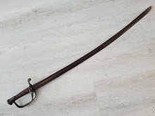 CONFEDERATE STATES ARMORY KENANSVILLE TYPE I CAVALRY OFFICER'S "CORN PONE" SWORD