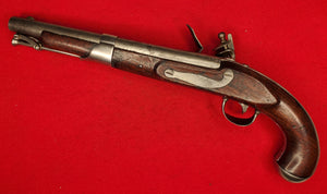 SIMEON NORTH M1819 FLINTLOCK PISTOL 1822