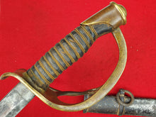 AMES M1860 CAVALRY SWORD AND SCABBARD WITH 1861 DATE