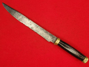 CONFEDERATE POTTS BOWIE KNIFE / BAYONET CONVERTED TO A SIDE KNIFE