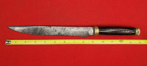 CONFEDERATE POTTS BOWIE KNIFE / BAYONET CONVERTED TO A SIDE KNIFE