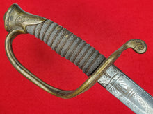 CLAUBERG M1850 FOOT OFFICERS SWORD SOLINGEN