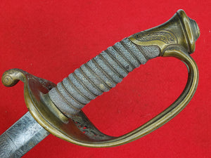 CLAUBERG M1850 FOOT OFFICERS SWORD SOLINGEN