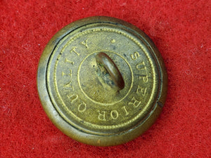 CONFEDERATE CAVALRY COAT BUTTON WITH SHANK SUPERIOR QUALITY