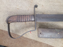 NATHAN STARR M1818 CAVALRY SWORD AND SCABBARD