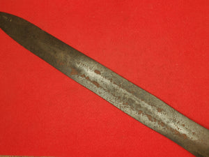 CONFEDERATE BRASS HANDLE SHORT ARTILLERY SWORD