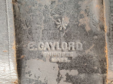 E. GAYLORD PISTOL CARTRIDGE BOX WITH BABY US PLATE