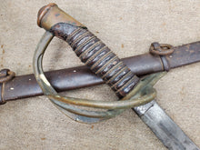 AMES M1860 CAVALRY SWORD AND SCABBARD 1864 DATE