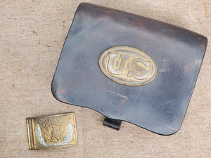 US MODEL 1851 ENLISTED BELT PLATE