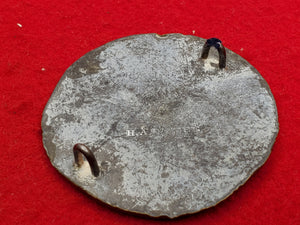 H.A. DINGEE FEDERAL BREASTPLATE RECOVERED AT SHILOH BY DR. FRANCIS LORD