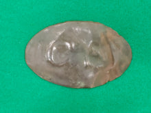 EXCAVATED OVAL CONFEDERATE "EGG-SHAPED" CS BUCKLE