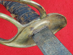 CONFEDERATE BOYLE & GAMBLE CAVALRY SWORD