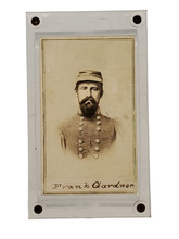 CONFEDERATE GENERAL FRANKLIN GARDNER CDV PUBLISHED BY ANTHONY