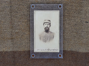 CONFEDERATE GENERAL FRANKLIN GARDNER CDV PUBLISHED BY ANTHONY