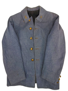 CONFEDERATE VETERANS REUNION COAT WITH SOUTH CAROLINA BUTTONS