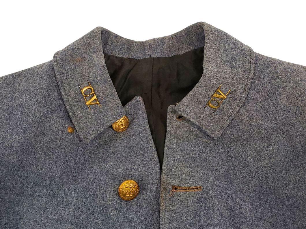 CONFEDERATE VETERANS REUNION COAT WITH SOUTH CAROLINA BUTTONS