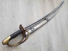 HENRY BOKER IMPORT M1860 CAVALRY SWORD AND SCABBARD SOLINGEN PRUSSIA