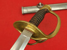HENRY BOKER IMPORT M1860 CAVALRY SWORD AND SCABBARD SOLINGEN PRUSSIA