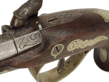 DERINGE MARKED .41 CAL PERCUSSION DERRINGER STYLE SINGLE SHOT PISTOL