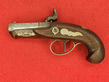 DERINGE MARKED .41 CAL PERCUSSION DERRINGER STYLE SINGLE SHOT PISTOL