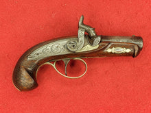 DERINGE MARKED .41 CAL PERCUSSION DERRINGER STYLE SINGLE SHOT PISTOL