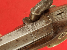 DERINGE MARKED .41 CAL PERCUSSION DERRINGER STYLE SINGLE SHOT PISTOL
