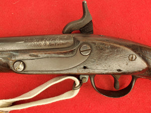 VIRGINIA MANUFACTORY PERCUSSION MUSKET WITH 1818 DATE.