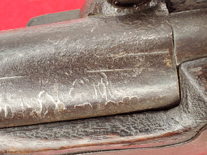 VIRGINIA MANUFACTORY PERCUSSION MUSKET WITH 1818 DATE.