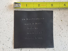 RICHMOND ARSENAL .69 CAL PAPER CARTRIDGE PACKAGE STENCIL