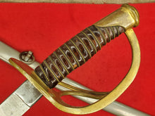 C ROBY M1860 CAVALRY SWORD AND SCABBARD 1865