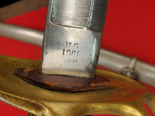 C ROBY M1860 CAVALRY SWORD AND SCABBARD 1865