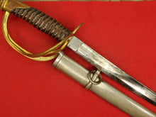 C ROBY M1860 CAVALRY SWORD AND SCABBARD 1865