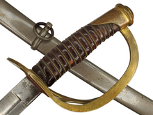 C ROBY M1860 CAVALRY SWORD AND SCABBARD 1865