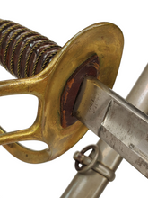 C ROBY M1860 CAVALRY SWORD AND SCABBARD 1865