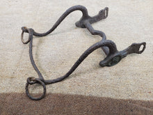 EXCAVATED M1859 FEDERAL HORSE BIT WITH U.S. BOSSES