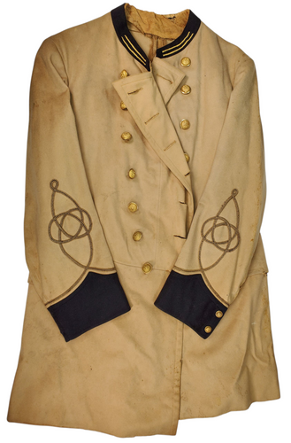 UNITED CONFEDERATE VETERANS UCV OFFICER'S UNIFORM WITH CW PERIOD EAGLE STAFF BUTTONS