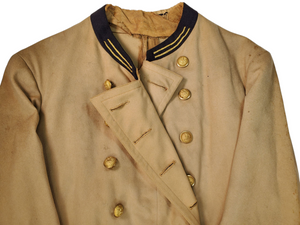 UNITED CONFEDERATE VETERANS UCV OFFICER'S UNIFORM WITH CW PERIOD EAGLE STAFF BUTTONS